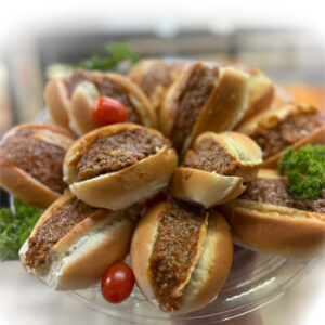 Mini-pains Gumbo (viande maison)